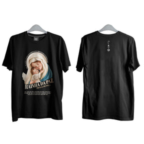 Camiseta Rainha da Paz (Preto)